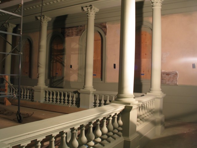 Touro Synagogue - Newport, RI, under renovation